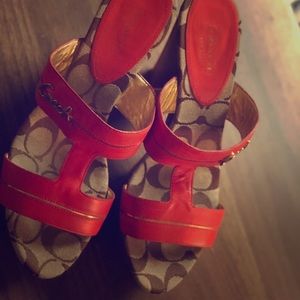 COACH SLIDE ON MULES/clogs JONAH